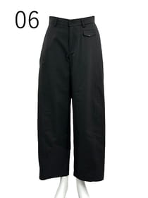 バレルレッグ イージーパンツ