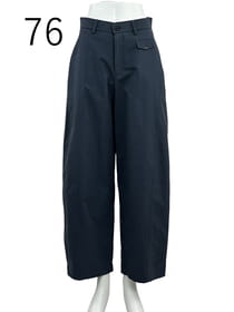 バレルレッグ イージーパンツ