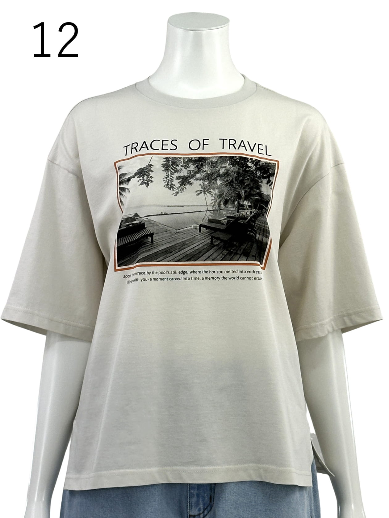 コンパクトハイゲージ天竺Tシャツ