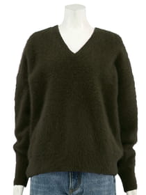 FOX CASHMERE Vネック プルオーバー