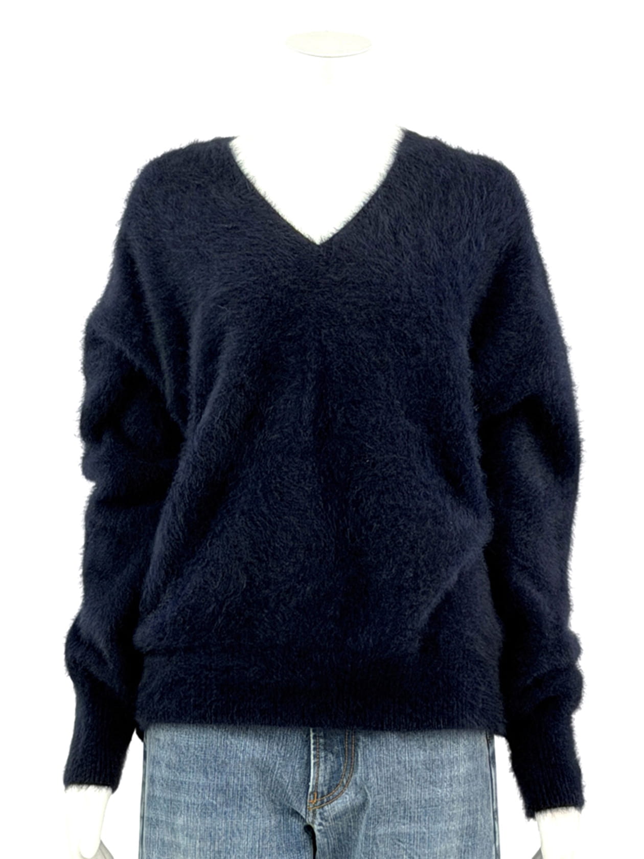 FOX CASHMERE Vネック プルオーバー