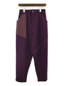 ゆったりラクチン サルエルパンツ