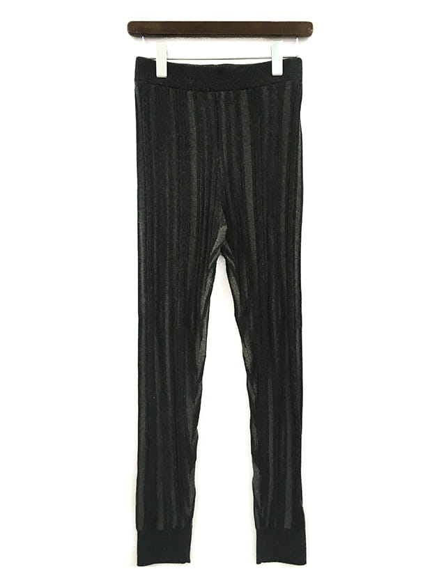 ランダムリブニット レギンス