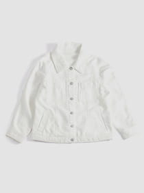 シアバター配合柔らか裏パイルデニム調Ｇジャン