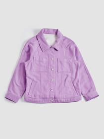 シアバター配合柔らか裏パイルデニム調Ｇジャン