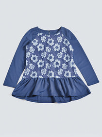 Ａラインフロントレースチュニック