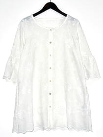 高機能立体刺繍ひんやりチュニック