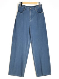 ミント配合COOL美ラインセミワイドパンツ