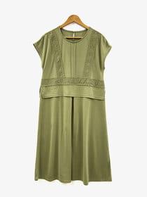 レイヤード風ひんやりワンピース