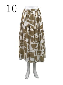 Deveauxプリントスカート