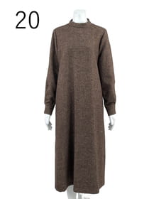 【おまとめ割】微起毛 ツイードワンピース
