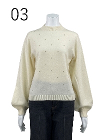 メタルFIX アンゴラ混 プルオーバー