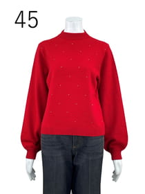 メタルFIX アンゴラ混 プルオーバー