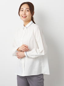 コンパクトローンブラウス