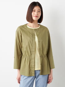 ウエストギャザーブラウス