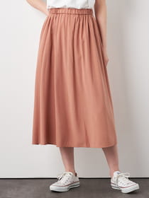 ナチュラルクロススカート
