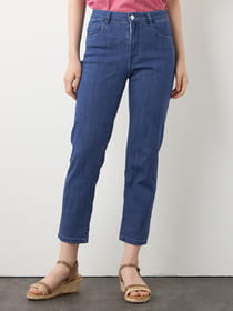 接触冷感デニムパンツ