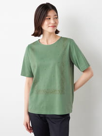 バンダナプリントTシャツ