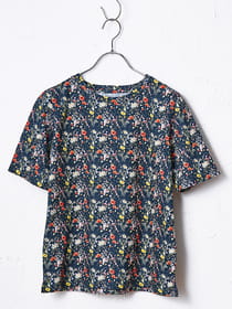 スイートフラワープリントカットソー