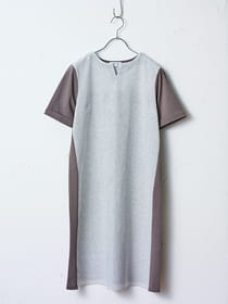 リネンストライプワンピース