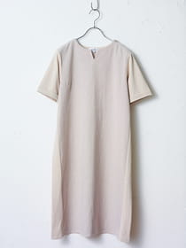 リネンストライプワンピース