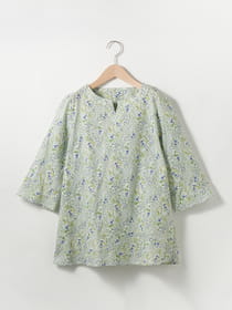 ボタニカルサマーブラウス