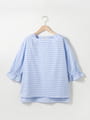 サマーボーダーブラウス
