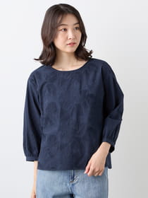 美品♡ルネ　エンブロイダリーブラウス　定価38,500円　日本製　アナイ　ヨリ 5431126_sub02_LL.jpg