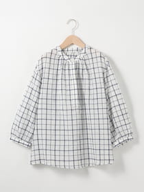 【サプライズセール！対象アイテム】リファインドチェックブラウス