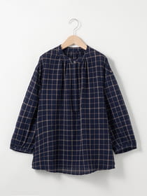 スペシャルクーポン30%OFF！対象】リファインドチェックブラウス