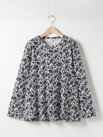 フライスフラワーカットソー