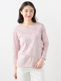 フラワープリントプルオーバー