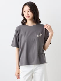 【3buy40%OFF！対象商品】エンブロイダリーロゴプルオーバー