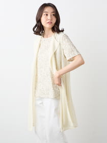 カラミメッシュジレ カラミメッシュジレ（6202749）｜women（ウィメンズ）｜小泉