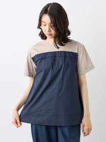 シャーリングドッキングカットソー