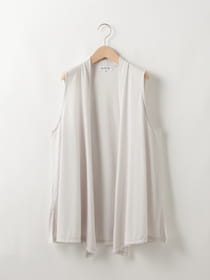 ソフト天竺ジレ