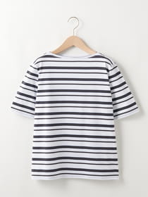 【3buy40%OFF！対象商品】ハイゲージボーダープルオーバー