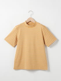 サイロ杢ボーダーチビハイプルオーバー