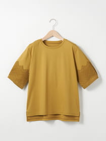 コットンレースドッキングプルオーバー