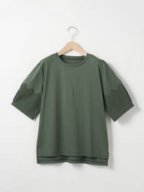 コットンレースドッキングプルオーバー