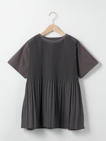 【3buy40%OFF！対象商品】プリーツドッキングプルオーバー