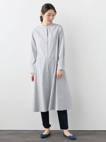 ストライプワンピース