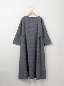 サマーギンガムワンピース