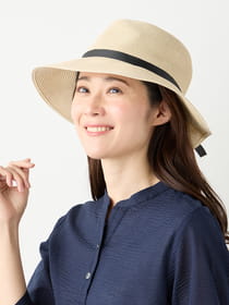 リボン付きブレードハット