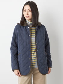 Ｗステッチ中綿アウター