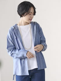 ソフティデニムパーカー