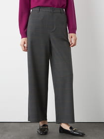 【3buy40%OFF！対象商品】メランジグレンチェックパンツ