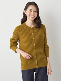 【3buy40%OFF！対象商品】ミニケーブルカーディガン