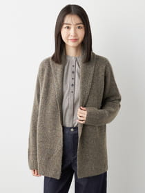 メランジカーディガン