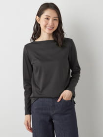 新品　asana カットソー五分丈 osharewalker カットソー レディース 春夏 トップス 半袖 五分袖